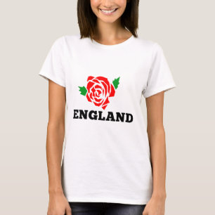 Camiseta Inglés de Inglaterra del rugbi subió