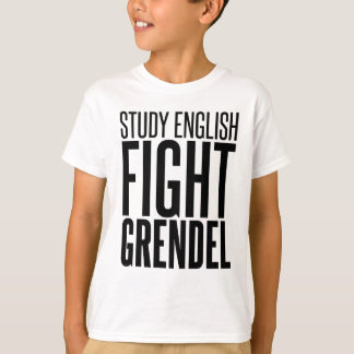 Camiseta Inglés del estudio, lucha Grendel