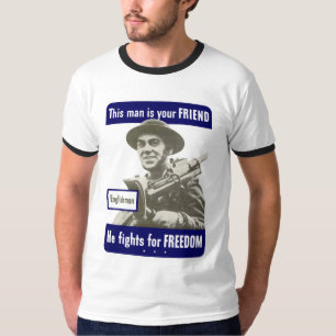 Camiseta Inglés -- Este hombre es su amigo