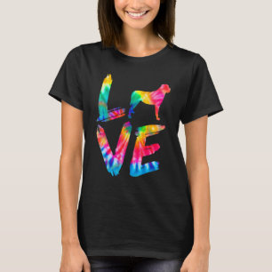 Camiseta Inglés Mastiff Tie Dye Love Dog Mom