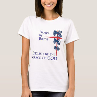 Camiseta Inglés por la Gracia de Dios Fanático de 