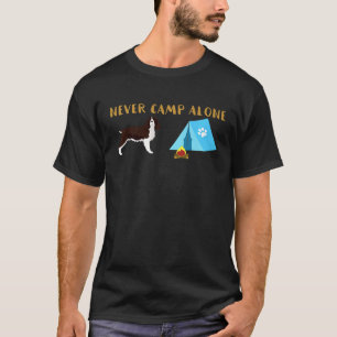 Camiseta Inglés Springer Spaniel Dog Ten Funny Camping