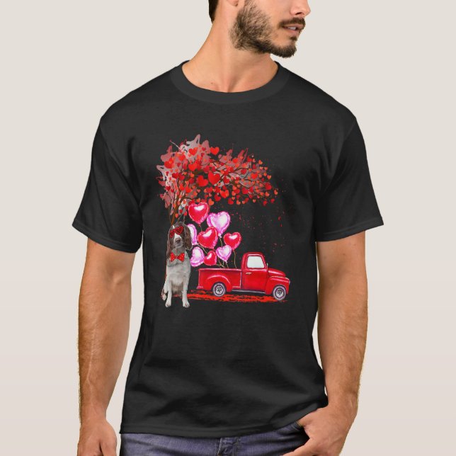 Camiseta Inglés Springer Spaniel Sungafas Árbol Tr (Anverso)