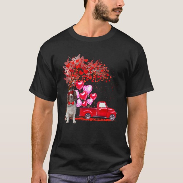 Camiseta Inglés Springer Spaniel Sungafas Árbol Tr (Anverso)