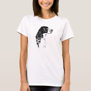 Camiseta Inglés Springer Spaniel Vintage Dog Art