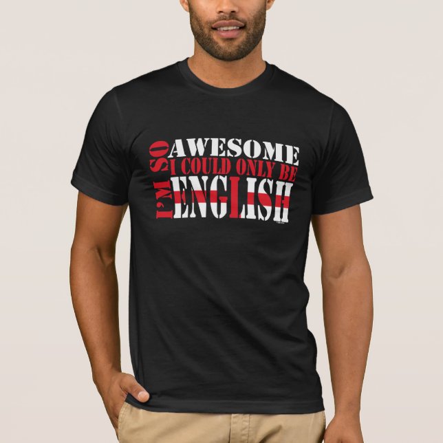 Camiseta Inglés y asombroso (Anverso)