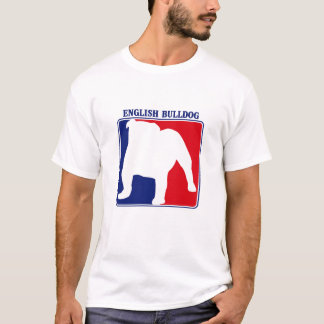 Camiseta inglesa del bulldog de la primera