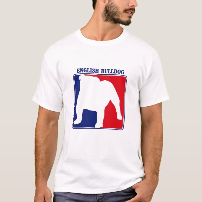 Camiseta inglesa del bulldog de la primera (Anverso)