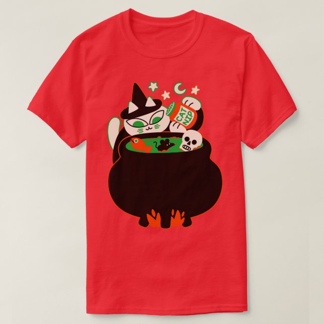 Camiseta Ingrediente secreto de sombreros de bruja (Diseño del anverso)