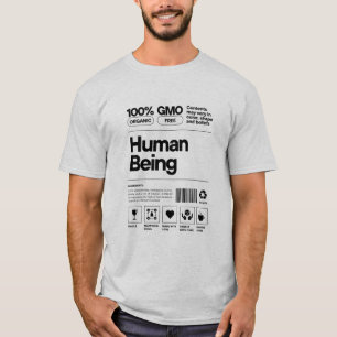 Camiseta Ingredientes orgánicos del ser humano divertidos