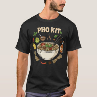 Camiseta Ingredientes para Kit de Pho - Sopa de Fideos Viet