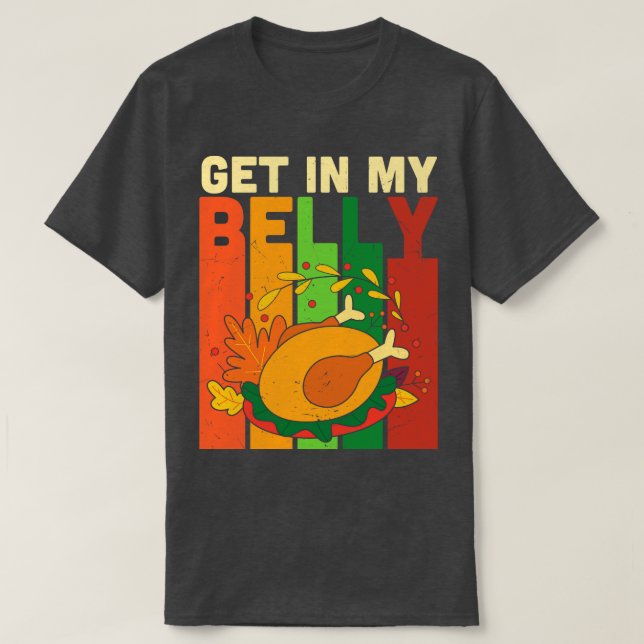 Camiseta Ingresar a mi Belly (Diseño del anverso)