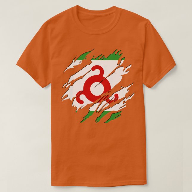 Camiseta Ingusetia Siempre (Diseño del anverso)