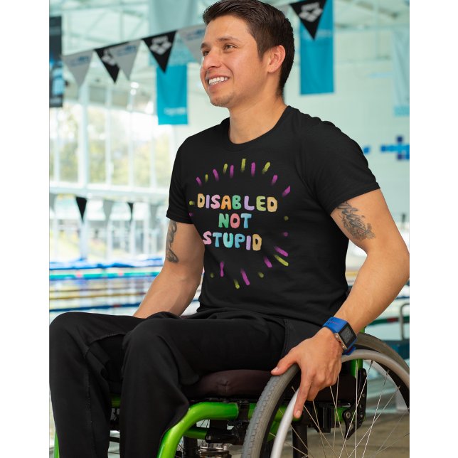 Camiseta Inhabilitar la igualdad de conciencia de discapaci (Subido por el creador)