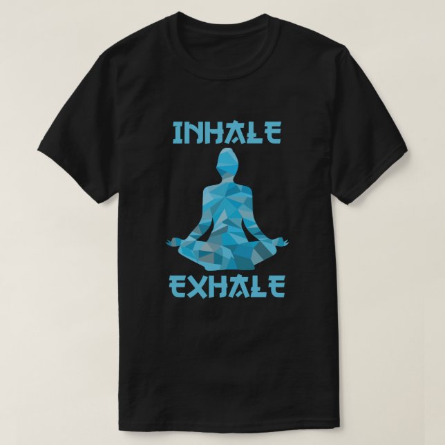 Camiseta Inhala Exhala (Diseño del anverso)
