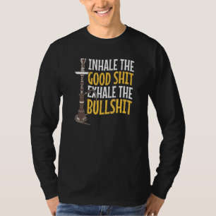 Camiseta Inhalar el Shishatob Fumador Shisha Bar