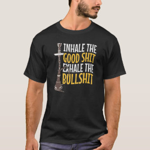 Camiseta Inhalar el Shishatob Fumador Shisha Bar