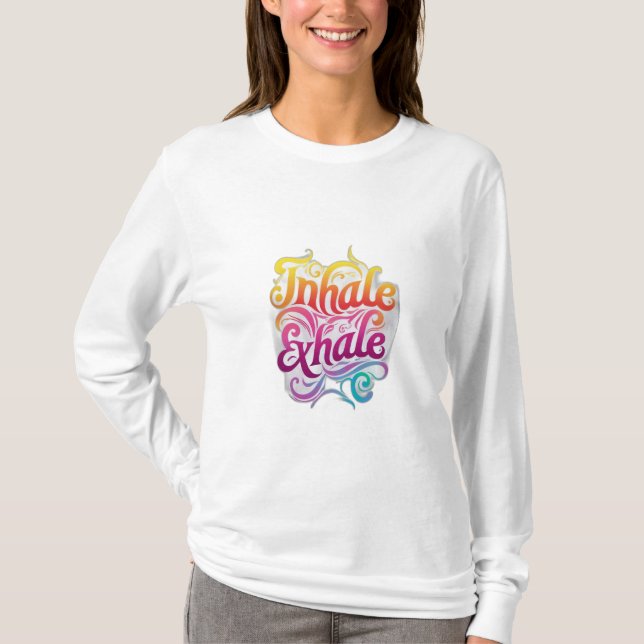 Camiseta Inhale Exhale (Anverso)