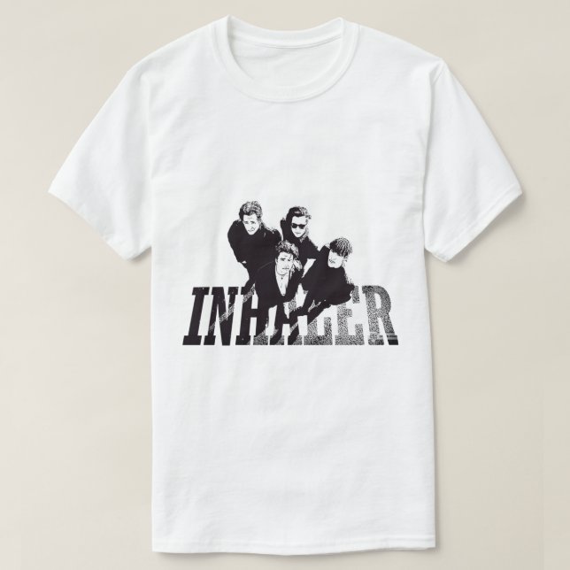 Camiseta Inhaler Band Dublin (Diseño del anverso)