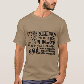 Camiseta INHE BENINGING BEGINNING retro friends