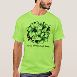Camiseta Inhibisco floral hawaiano
