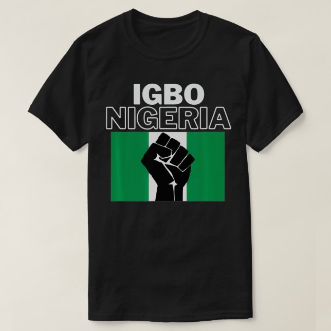 Camiseta Iniciación de Ancesto de Nigeria Igbo (Diseño del anverso)