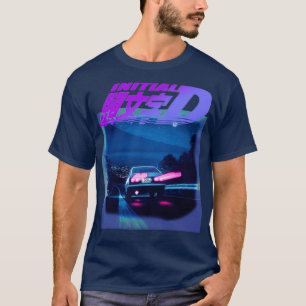 Camiseta Inicial D Neon AE86