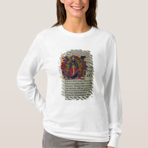 Camiseta Inicial "O" del ms 2 fol.8 Historiated que