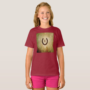 Camiseta inicial personalizada de monograma herrad