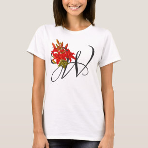 Camiseta Inicial W, Wood Lily T-Shirt