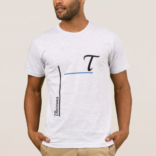 Camiseta Iniciales Minimalistas y Nombre Vertical