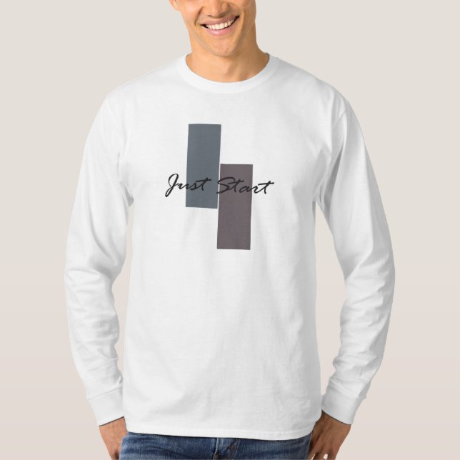 Camiseta Iniciar cita inspiradora (Anverso)