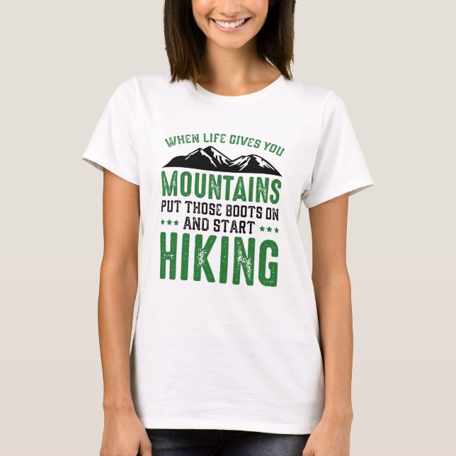 Camiseta Iniciar excursión (Anverso)