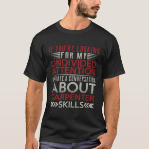 Camiseta Iniciar Una Conversación Sobre Las Habilidades Del