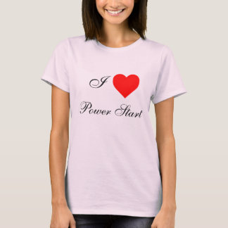 Camiseta Inicio de energía del corazón