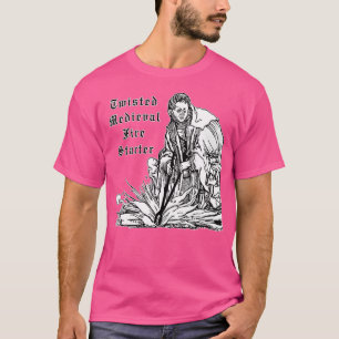Camiseta Inicio de incendio con torsión medieval