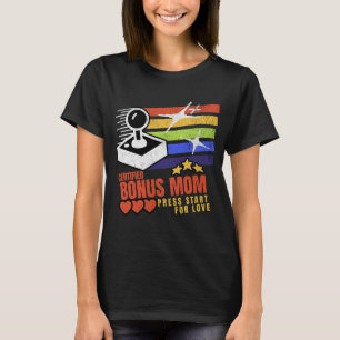 Camiseta Inicio de la Prensa de Juegos Retro de Bono de Mam