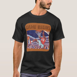 Camiseta inicio del juego de baloncesto slam dunk