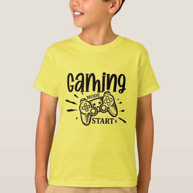 Camiseta Inicio del modo de juego (Anverso)