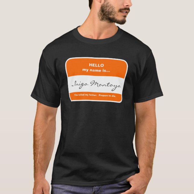 Camiseta Inigo Montoya T-Shirt (Anverso)