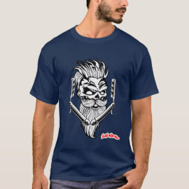Camiseta Inimical Barber Skull