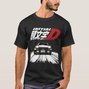 Camiseta Initial D -  Persecución en AE86