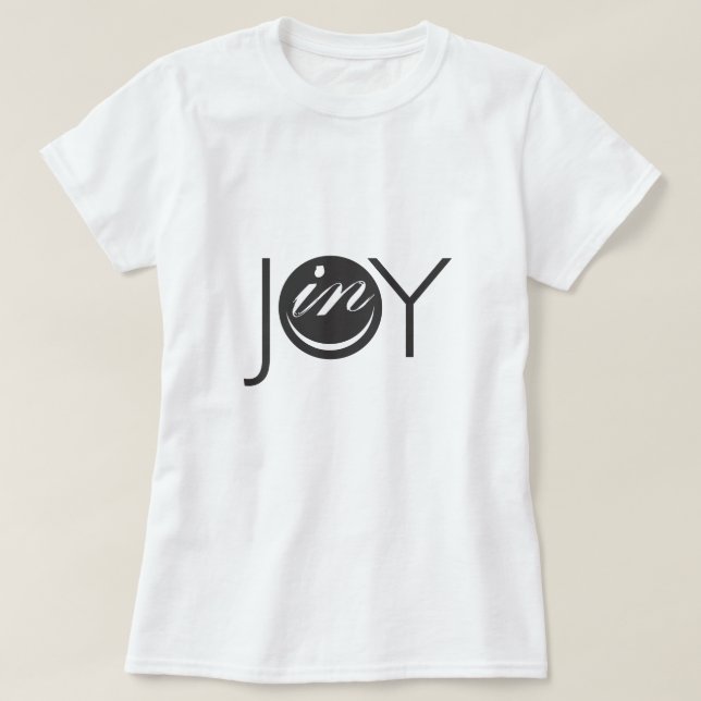 Camiseta injoy (Diseño del anverso)
