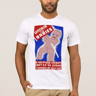 Camiseta Injusto para los bebés