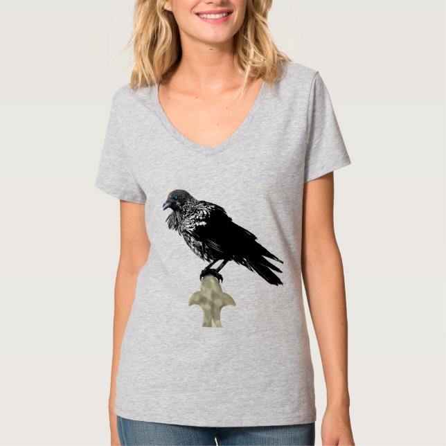 Camiseta Inked Raven (Anverso)