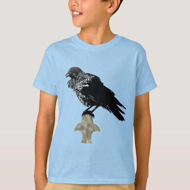Camiseta Inked Raven (Anverso)