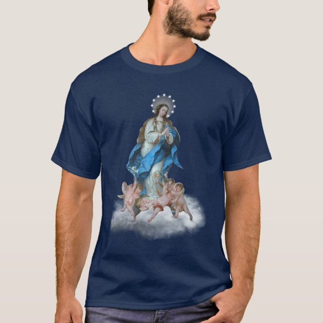 Camiseta Inmaculada suposición de concepto Virgin Antolinez (Anverso)