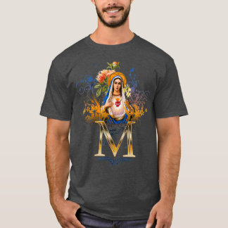 Camiseta Inmaculado Corazón de María Devoción Regalos Catól