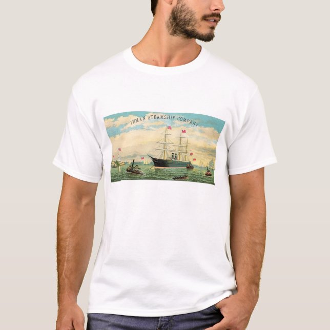 Camiseta Inman Steamship Company (Anverso)