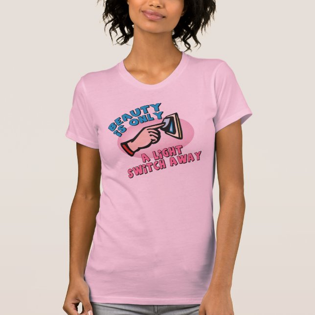Camiseta inmediata de la belleza (Anverso)